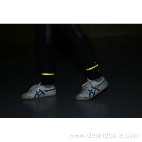 reflective high visibility plastic bicycle trousers clip